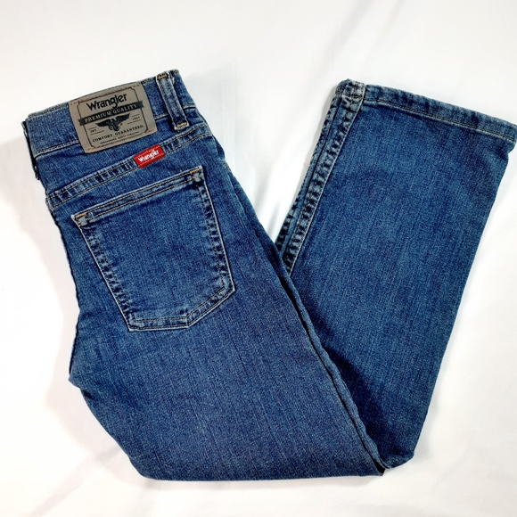 Wrangler Jeans Boy's Size 7 Regular Blue Denim - Picture 1 of 12